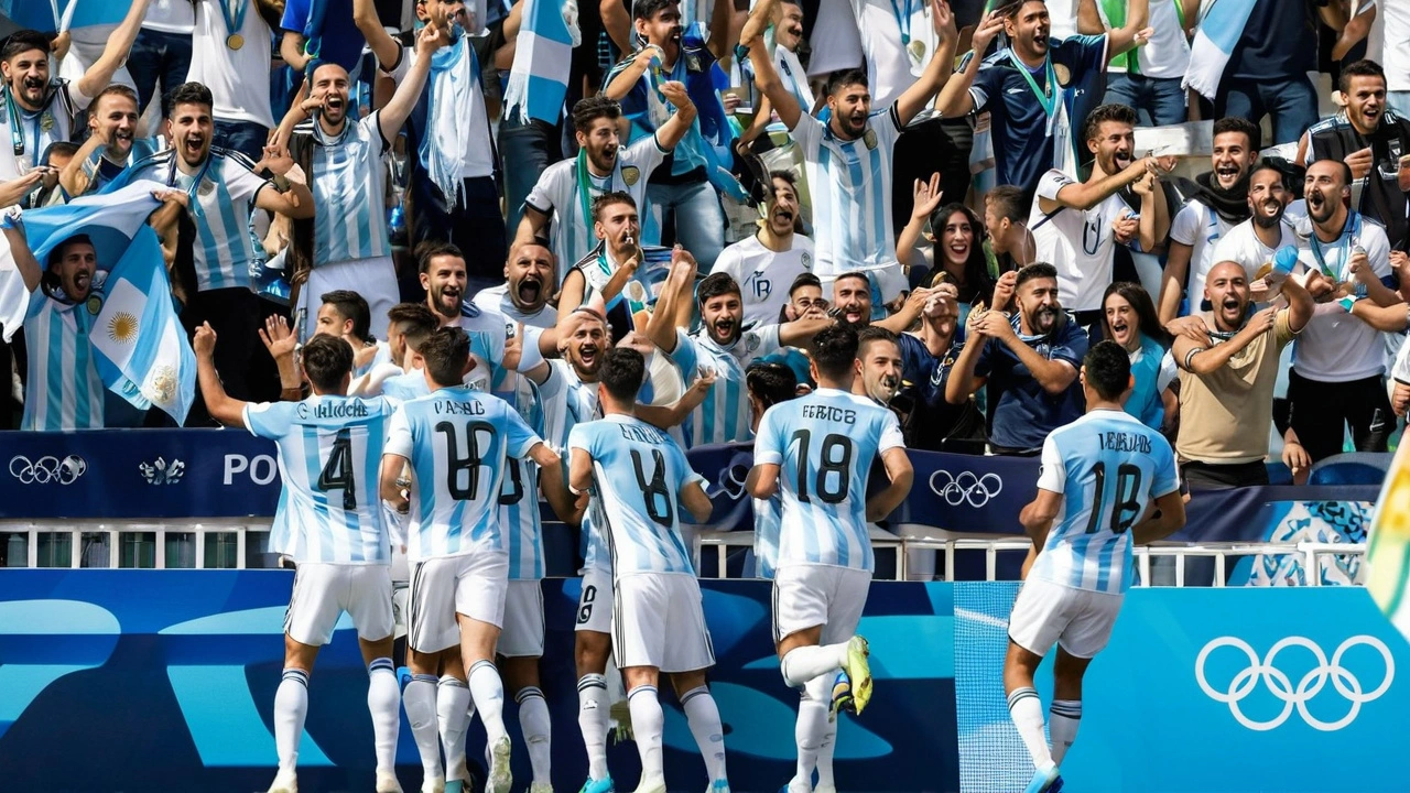 Argentina vence a Irak 3-1 y mantiene vivas sus esperanzas de medalla en los Juegos Olímpicos 2024