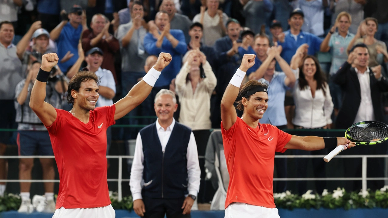 Rafael Nadal y Carlos Alcaraz avanzan a la segunda ronda de los Juegos Olímpicos de París 2024