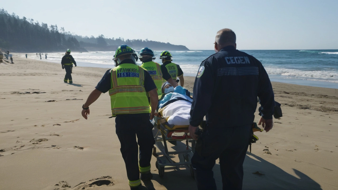 Tragedia en Punta de Tralca: Un Padre Pierde la Vida Tras Salvar a su Hijo de 10 Años del Ahogamiento