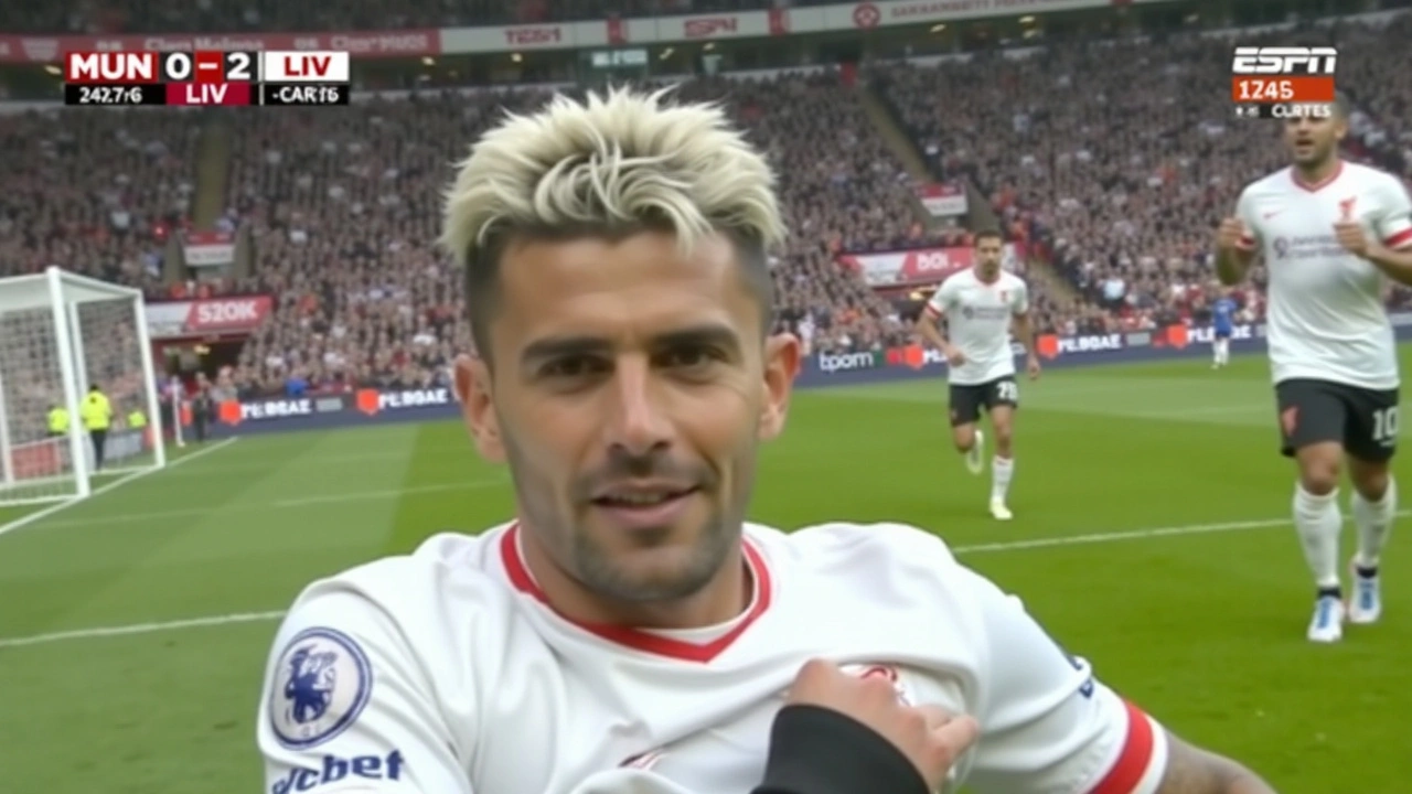 Luis Díaz Brilla con un Doble Gol en el Partido Manchester United vs Liverpool