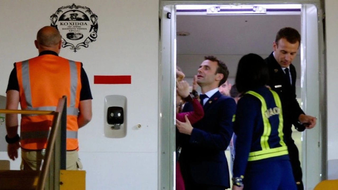 Macron niega pelea de pareja tras video viral en Vietnam
